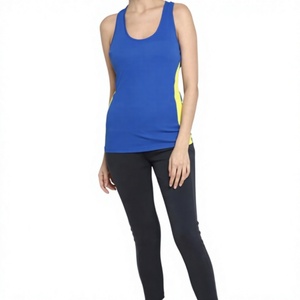 Custom Women's 100% Cotton Casual Solid Jersey Tank <b>Top</b> ODM Sleeveless Fitness Gym Wear Breathable Quick Dry Eco-Friendly 120g - Product Image 5