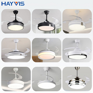 Nuevo producto, hogar, sala de estar, bajo ruido, 42 pulgadas, 4 aspas, Control remoto para el hogar, luz Led invisible para ventilador de techo - Product Image 6