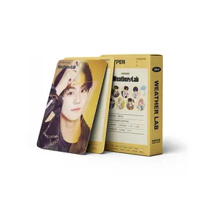 Vendita all'ingrosso enhypen cartolina-2022 nuovo arrivo2022 nuovo EN-CONNECT nuovo album LOMO card photo collection card immagine di bellezza creativa cartolina onda coreana