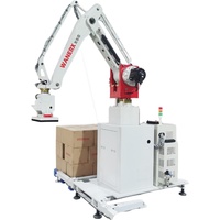 Bras robotique de palettisation automatique électrique industrielle, charge utile de 50 kg pour les cartons alimentaires, les boissons, les produits chimiques, le palettiseur, l'emballage en bois