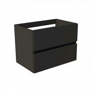 Mueble de Baño Suspendido CITY con 2 Cajones, Base de Madera Nudada, 70 cm - Product Image 3