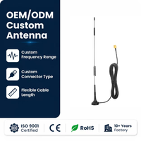 Antena 4G de 5dBi con Montaje Magnético Vertical, Módulo de Banda Ancha, Conector Personalizable OEM para Transmisión de Datos Remota Estable
