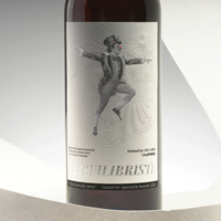 Étiquette de vin personnalisée autocollante, imperméable, avec gaufrage, estampage à chaud doré, encre métallique, à gratter, forme personnalisée pour seau à glace