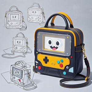 Offre Spéciale joueur de jeu Ita sac broderie concepteur Itabag broches insérer forme personnalisée petit Ita sac à bandoulière - Product Image 5