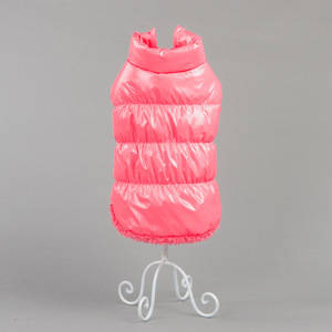 Gilet matelassé pour chien en polyester et coton écologique classique d'hiver, imperméable pour bouledogue français, chihuahua, petit animal - Product Image 4