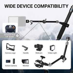 Brazo Mágico Profesional de 11 Pulgadas con Super Clamp, Soporte de Cámara Articulado de Alta Resistencia para Grabación en Vivo, Transmisión en Directo, Estudio, Plataforma DSLR - Product Image 5
