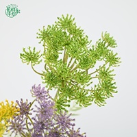 Fleur artificielle Orlaya Grandiflora Queen Anne's Lace de 69 cm à tige courte pour bouquet de mariage, arrangement domestique, vente en gros