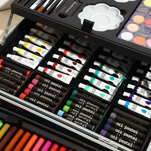 Günstigeres Kawaii Briefpapier Malerei Kunst Farbset mit Farb stift und Aquarell markierungen für Kinder - Product Image 2
