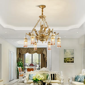 Lámpara Colgante <span class=keywords><strong>de</strong></span> Cristal Estilo <span class=keywords><strong>Cupido</strong></span> Deco, Araña <span class=keywords><strong>de</strong></span> Cristal Turco Antiguo, Araña Clásica <span class=keywords><strong>de</strong></span> Lujo Vintage - Product Image 3