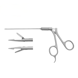 Instrumentos quirúrgicos manuales profesionales y confiables, pinzas para hernias y pinzas de sutura, Material de acero inoxidable para punción - Product Image 3