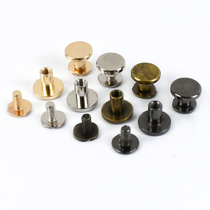 Cho deepeel bf007 5/6.8/8mm Túi các bộ phận Phụ kiện túi xách may chuỗi ràng buộc Vít Vòng phẳng đầu đinh tán đinh khóa Túi dây đeo - Product Image 4