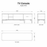 Meuble TV moderne en chêne naturel nordique, placage MDF mélaminé, écologique, vente en gros, pour hôtel, appartement, salon