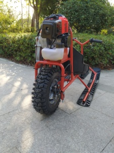 El mejor regalo de Navidad para niños Juguetes de invierno Gasolina Snow Scooter Ski Sled 49cc Pocket Bike - Product Image 6