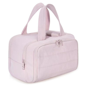 Custom Puffy Cosmetic <b>Bag</b> Large Capacity Lightweight Travel Toiletry <b>Makeup</b> <b>Bag</b> for Daily - Product Image 2