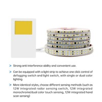Interruptor Táctil para Espejo de Baño de Alto Voltaje 110V/220V, Controla Desempañador y Tira LED de Alto Voltaje