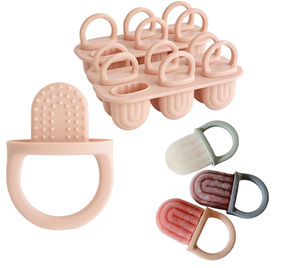 Moule à glaces en silicone flexible de qualité supérieure à <span class=keywords><strong>6</strong></span> cavités sans BPA pour les tout-petits et les enfants, réutilisable, pour faire des glaces maison - Product Image 4