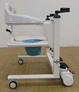 <span class=keywords><strong>Fauteuil</strong></span> roulant pour <span class=keywords><strong>personne</strong></span> <span class=keywords><strong>âgée</strong></span> avec toilettes intégrées, chaise de transfert pour patient avec roues pour la douche à domicile pour personnes handicapées - Product Image 1