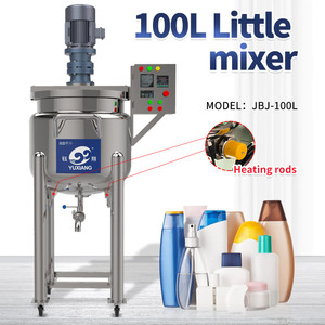 Customized 60L 100L 200L Homogenizer High Shear Mixer Tank Silverson Mixer Homogenizer Machine To Make Detergent Alcohol Gel - Product Image 3