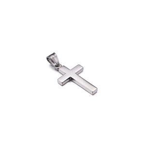 Vente en Gros de Jésus <span class=keywords><strong>Christ</strong></span> Hommes Femmes Religion Collier en Acier Inoxydable Plaqué Or Argent Pendentif Croix - Product Image 3