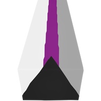 Chemin de table personnalisé à motif demi-sexuel, accent de table sur le thème de l'arc-en-ciel gay, pour événements spéciaux et arrangements de fêtes à domicile