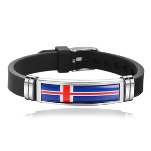 Pulsera <span class=keywords><strong>de</strong></span> Goma con Bandera <span class=keywords><strong>de</strong></span> los <span class=keywords><strong>24</strong></span> Mejores Equipos - Ecológica para Fiestas, para las Selecciones Nacionales <span class=keywords><strong>de</strong></span> Inglaterra, España, Portugal, Alemania y Francia - Product Image 5