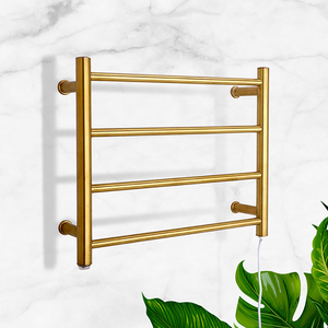 Sèche-serviettes mural électrique de luxe en acier inoxydable 304, design moderne, garantie 1 an - Product Image 2
