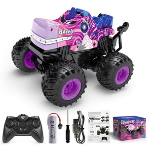 1:20 2,4GHz Frequenz Kinder-Spielzeug mit Musik und Licht, Experten-Ferngesteuertes Stunt-Auto mit 360-Grad-Rotation und Großfuß-Dinosaurier - Product Image 3