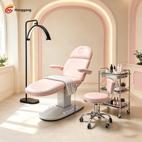 Table de massage électrique la plus vendue, lit de spa au design innovant avec commande au pied pour salons de beauté et instituts de beauté