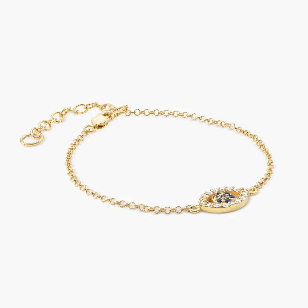 Factory Fashion Bracelets All EyesあなたにHandとClear CZ Stones 925 Sterling Silver & Brass Bangle Bracelet Jewelry Sets