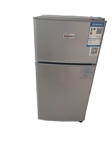 Mini Refrigerador <span class=keywords><strong>de</strong></span> Doble Puerta para <span class=keywords><strong>Alquiler</strong></span> Residencial, Refrigerador Pequeño <span class=keywords><strong>de</strong></span> Dos Puertas con Eficiencia Energética Secundaria - Product Image 2