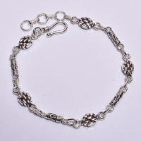 Bracelet de haute qualité en argent sterling 925 pour femmes, fabricant de bracelet uni en argent, bracelet en argent de haute qualité