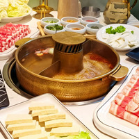 Ensemble de cuisson à la vapeur sans fumée Dansen Hollow, pour fondue, barbecue, avec table à fondue