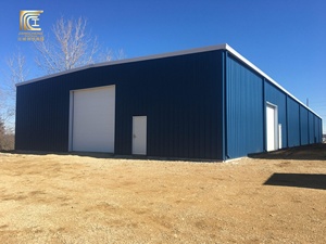 Structure en acier galvanisé <span class=keywords><strong>de</strong></span> haute qualité, entrepôt <span class=keywords><strong>de</strong></span> stockage, bâtiment métallique isolé imperméable, atelier modulaire robuste - Product Image 2