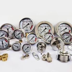 เครื่องวัดความดันสแตนเลสสำหรับเครื่องกรองน้ำความแม่นยำในการวัดสูง40 60 <span class=keywords><strong>100</strong></span> - Product Image 5