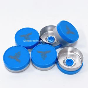 LOGOTIPO personalizado 13mm 20mm Fflip off Caps Crimp Alumínio Tops 10ml Injection Vial Flip Top Cap - Product Image 3
