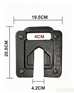 15 kg <b>Cast</b> <b>Iron</b> Wind-Resistant Tent <b>Weight</b> Plate - Product Image 3