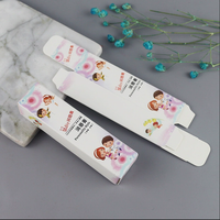 Boîte d'emballage personnalisable pour gloss/brillant à lèvres, avec logo et motif, pour cadeaux, tubes de maquillage, recyclable, colorée, pour cosmétiques