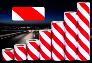 工厂批发道路安全警告反光带安全标志提醒注意安全反光布 - Product Image 2