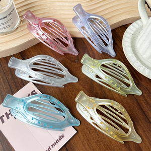 AIOTNL - Pinza <span class=keywords><strong>de</strong></span> Pelo Grande <span class=keywords><strong>de</strong></span> Alta Gama, Hecha a Mano, con Lazo <span class=keywords><strong>para</strong></span> la Parte Trasera <span class=keywords><strong>de</strong></span> la Cabeza, Pinza <span class=keywords><strong>de</strong></span> Pelo Tipo Tiburón, Accesorio <span class=keywords><strong>para</strong></span> el Cabello - Product Image 3