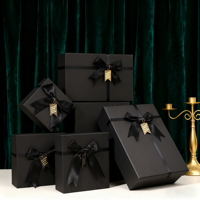 Boîtes cadeaux rigides en papier d'art prêtes à l'emploi en gros avec doublure en éponge, couvercle supérieur et inférieur pour cadre photo et cadeaux de fête