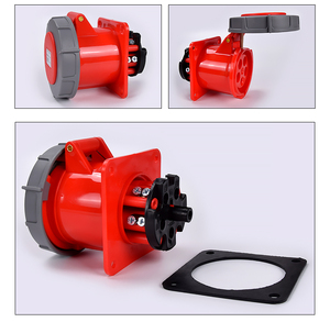 Iec60309 <span class=keywords><strong>63A</strong></span> 4pin công nghiệp cắm ổ cắm 380-415V IP67 <span class=keywords><strong>Cee</strong></span> kết nối 5pin <span class=keywords><strong>63A</strong></span> 3P + E + N 220-380/240- 415V IP67 công nghiệp cắm - Product Image 6