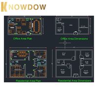 KNOWDOW Île minimaliste avec stockage caché Laque blanche CAD Rendu 3D Personnalisation complète de la maison Design d'intérieur pour toute la maison