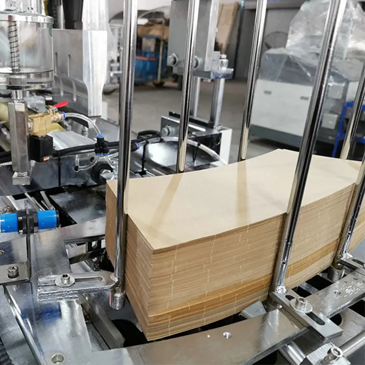 段ボール箱用自動使い捨て食品ランチ紙箱製造機毎分160個