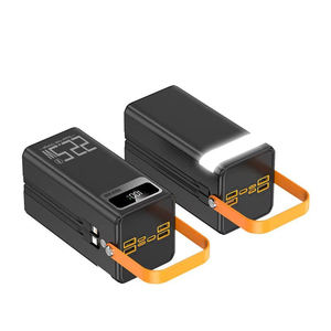 พาวเวอร์แบงค์แบบพกพา 22.5W ชาร์จเร็ว ความจุ 60000mAh ดีไซน์บางเฉียบ พร้อมหน้าจอ LED และสายชาร์จในตัว เหมาะสำหรับการเดินทาง - Product Image 5