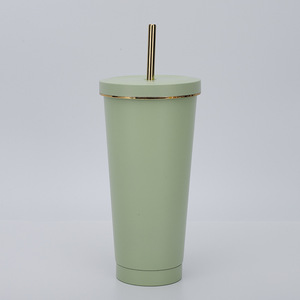 Gobelet à café et à eau en acier inoxydable à double paroi isolé sous vide, couleur bonbon, portable, vente en gros - Product Image 5