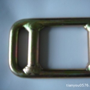 Eye-Shaped Ring D-Ring 1.5-Inch Steel AR14 Ratchet Strap For Bundling And Securing Goods - Product Image 1