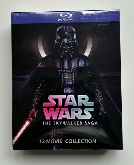 Star War : the Skywalker Saga 12 - Movies Collection Blu-ray 12 Disc Box Set DVD Movies TV Series