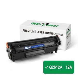 Cartouche de <span class=keywords><strong>toner</strong></span> compatible INK-POWER <span class=keywords><strong>HP</strong></span> 12A Q2612A pour M1005 <span class=keywords><strong>MFP</strong></span> 1020 1010 1018 1022 3050 <span class=keywords><strong>MFP</strong></span> 1022N 1015 3055MFP 2000 pages - Product Image 1