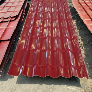 Tôle de toiture en fer de haute qualité en métal ondulé revêtu de zinc galvanisé de couleur tuile de toiture - Product Image 4