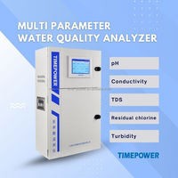New Arrival Industrial Multi-parameter Water Quality Analyzer RS485 4-20mA with 7-inch Touch Screen for Municipal Water Supply